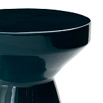 Приставной стол из керамики Manufacto Blue варинант исполнения - 2 | Loft Concept в Барнауле