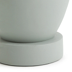 Приставной столик из массива манго Tom-tom Grey варинант исполнения - 2 | Loft Concept в Барнауле