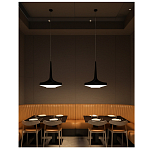 Подвесной вязаный черный светильник «Лампа Марракеша» варинант исполнения - 2 | Loft Concept в Барнауле