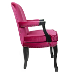 Кресло Aubrey Classical Armchair rose velour варинант исполнения - 1 | Loft Concept в Барнауле