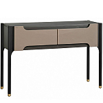 Консоль тёмно-коричневого цвета с 2-мя ящиками Gladstone варинант исполнения - 1 | Loft Concept в Барнауле