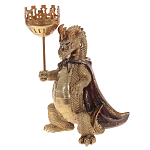 Подсвечник в виде дракона Dragon candlestick Green Gold Brown L or R варинант исполнения - 5 | Loft Concept в Барнауле