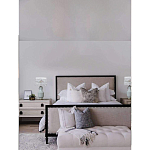 Настольная лампа с принтом на белом тканевом абажуре Roof Garden Lamp варинант исполнения - 6 | Loft Concept в Барнауле