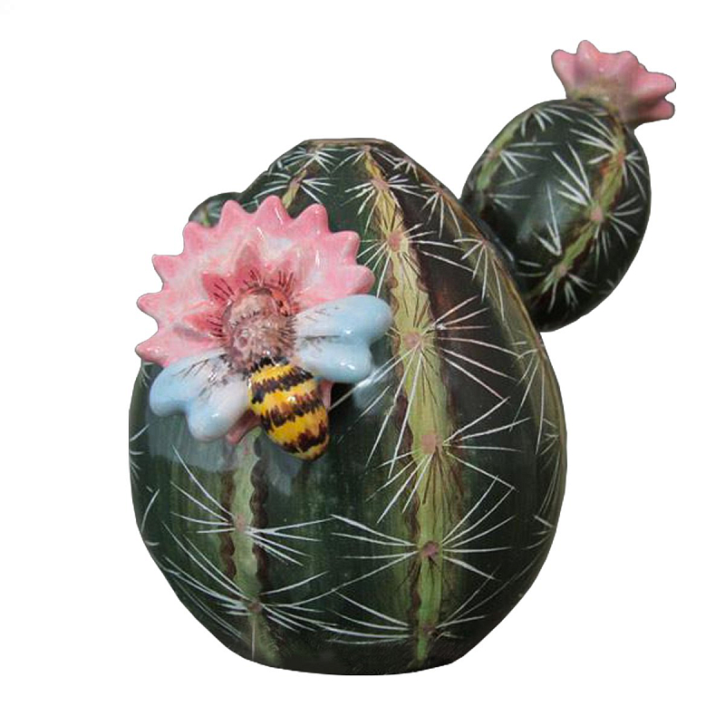 Ваза Flowering Cactus III Зеленый Ваза Flowering Cactus III Зеленый в Барнауле | Loft Concept