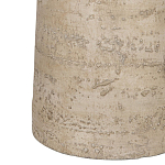 Столик приставной с круглой столешницей Textured Cream Table варинант исполнения - 4 | Loft Concept в Барнауле