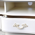 ТВ-тумба из массива дерева в стиле прованс Montmartre Provence TV Stand варинант исполнения - 3 | Loft Concept в Барнауле