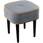 Квадратный мягкий пуф на черных ножках Winton Pouf Square варинант исполнения - 11 | Loft Concept в Барнауле