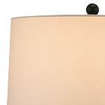 Настольная лампа зеленая с тканевым абажуром Splashes of Green Moss варинант исполнения - 3 | Loft Concept в Барнауле