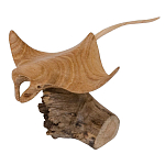 Статуэтка из дерева скат Animals of the World варинант исполнения - 1 | Loft Concept в Барнауле