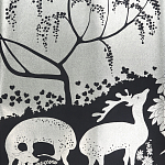 Обои ручная роспись в стиле Арт-деко Rateau Original colourway on Electrum gilded paper варинант исполнения - 2 | Loft Concept в Барнауле