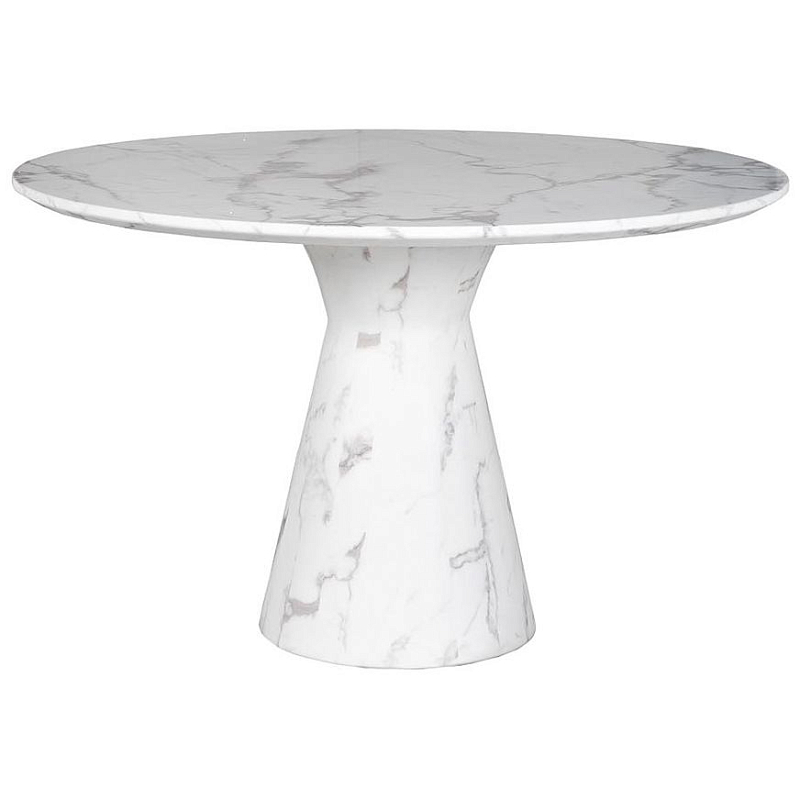 Стол обеденный Abundance of white marble Белый Стол обеденный Abundance of white marble Белый в Барнауле | Loft Concept