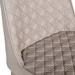 Стул барный светло-серый из экокожи Spectacular High Bar Stool варинант исполнения - 3 | Loft Concept в Барнауле