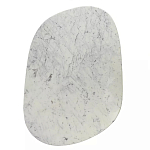 Журнальный столик овальный с мраморной столешницей Decor Showcase варинант исполнения - 2 | Loft Concept в Барнауле