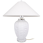 Настольная лампа керамическая с абажуром Valencia варинант исполнения - 2 | Loft Concept в Барнауле