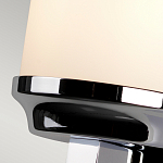 Бра для ванных комнат с белым цилиндрическим плафоном на прямоугольном основании цвета хром Feiss варинант исполнения - 6 | Loft Concept в Барнауле