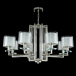 Люстра с 8-ю цилиндрическими плафонами из стекла Laurent варинант исполнения - 9 | Loft Concept в Барнауле