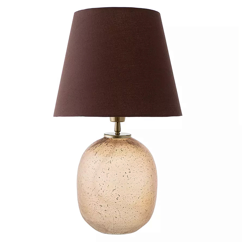 Настольная лампа с тканевым абажуром на овальном основании Lampshade on Oval Base Терракотовый Настольная лампа с тканевым абажуром на овальном основании Lampshade on Oval Base Терракотовый в Барнауле | Loft Concept