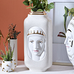 Ваза с золотисто-белыми фрагментами Faces of Imagination варинант исполнения - 4 | Loft Concept в Барнауле