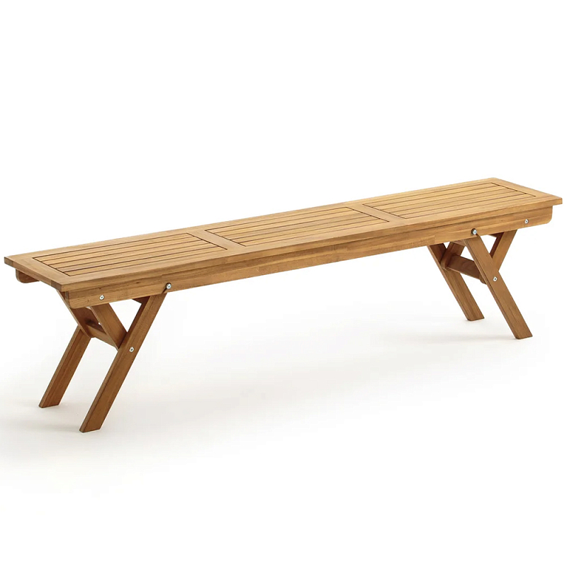 Деревянная скамья складная Jerome Wood Bench Древесина Деревянная скамья складная Jerome Wood Bench Древесина в Барнауле | Loft Concept