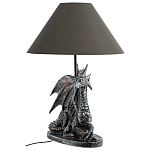 Настольная лампа с абажуром Дракон Silver Dragon варинант исполнения - 1 | Loft Concept в Барнауле
