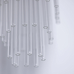 Бра с круглым основанием и длинными прозрачныи стеклянными трубками Nembus варинант исполнения - 6 | Loft Concept в Барнауле