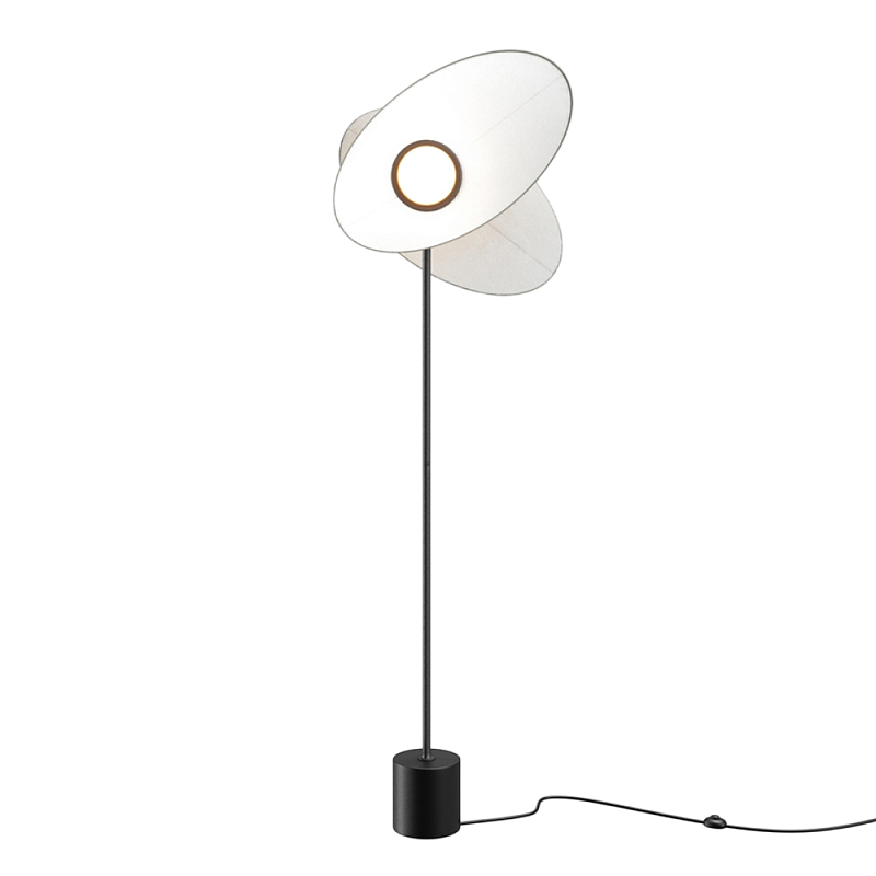 Напольный светильник Evolution 3000К 12Вт Черный Белый в Барнауле | Loft Concept 