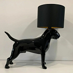 Лампа COLLECTION OF DOGS с абажуром Бультерьер варинант исполнения - 9 | Loft Concept в Барнауле