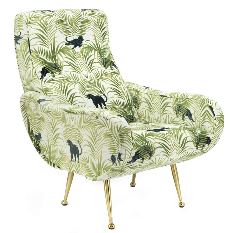 Кресло Abhika ARMCHAIR GILLY Зеленый Кресло Abhika ARMCHAIR GILLY Зеленый в Барнауле | Loft Concept