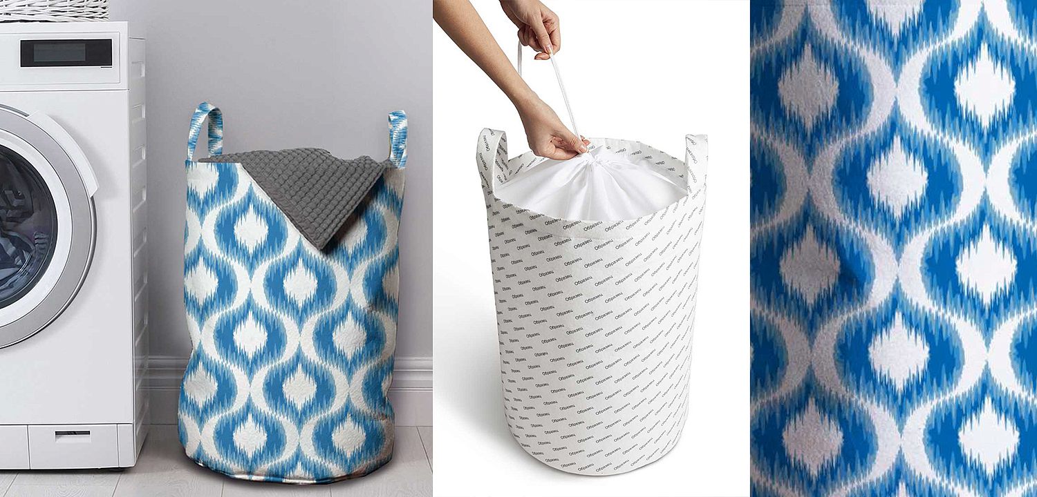 Корзина Blue Ornament Basket Корзина Blue Ornament Basket - Loft-Concept в Барнауле
