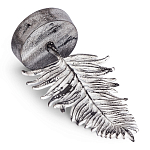 Статуэтка Metal Flowers античная платина варинант исполнения - 2 | Loft Concept в Барнауле