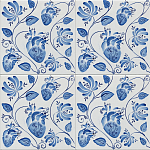 Плитка с узором Сердце варинант исполнения - 1 | Loft Concept в Барнауле