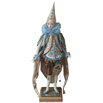 Авторская коллекционная интерьерная кукла Пьеро				 варинант исполнения - 1 | Loft Concept в Барнауле