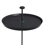 Pin журнальный столик чёрный из натурального дуба и бетона варинант исполнения - 1 | Loft Concept в Барнауле