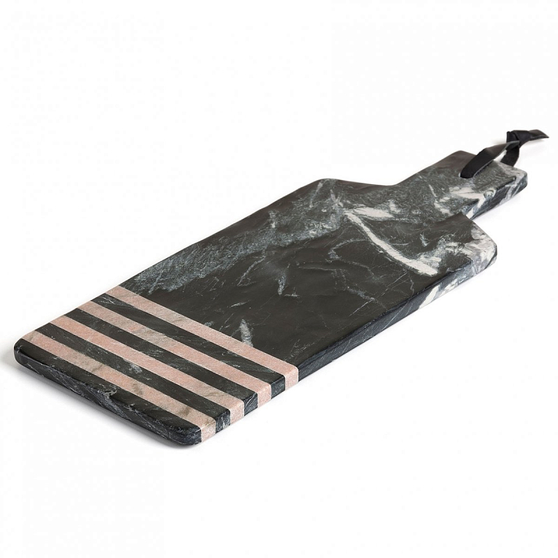 Разделочная доска Pink Stripes Розовый (Rose) Черный Разделочная доска Pink Stripes Розовый (Rose) Черный в Барнауле | Loft Concept