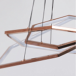 Люстра с 3-мя подвесами в виде шестиугольников Hexagon Horizontal варинант исполнения - 6 | Loft Concept в Барнауле