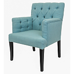 Кресло Addison Chic Armchair blue flax варинант исполнения - 3 | Loft Concept в Барнауле