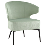 Современное мягкое кресло на металлических ножках Rakush Pistachio варинант исполнения - 1 | Loft Concept в Барнауле