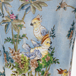 Фарфоровая ваза с изображением попугаев Eden Garden варинант исполнения - 4 | Loft Concept в Барнауле