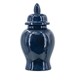 Ваза с крышкой однотонная Высота 31 см Chinoiserie Ceramics варинант исполнения - 5 | Loft Concept в Барнауле