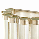 Бра настенное высокое из стеклянных трубочек Gladia варинант исполнения - 6 | Loft Concept в Барнауле