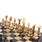Шахматы настольные из натурального камня Оникс Decorative Thematic Chess варинант исполнения - 2 | Loft Concept в Барнауле