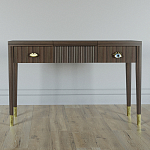 Туалетный стол - Трельяж Elsa Dreams Walnut 120 см варинант исполнения - 6 | Loft Concept в Барнауле