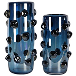 Ваза Molecule Vase Glass Blue Spheres варинант исполнения - 1 | Loft Concept в Барнауле