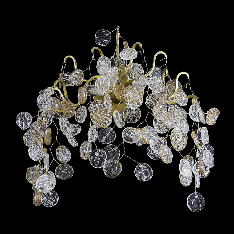 Бра FAIRYTREE Sconces Золотой Прозрачное Стекло Бра FAIRYTREE Sconces Золотой Прозрачное Стекло в Барнауле | Loft Concept