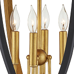 Подвесной светильник в форме фонаря чёрного цвета Black Lantern варинант исполнения - 2 | Loft Concept в Барнауле