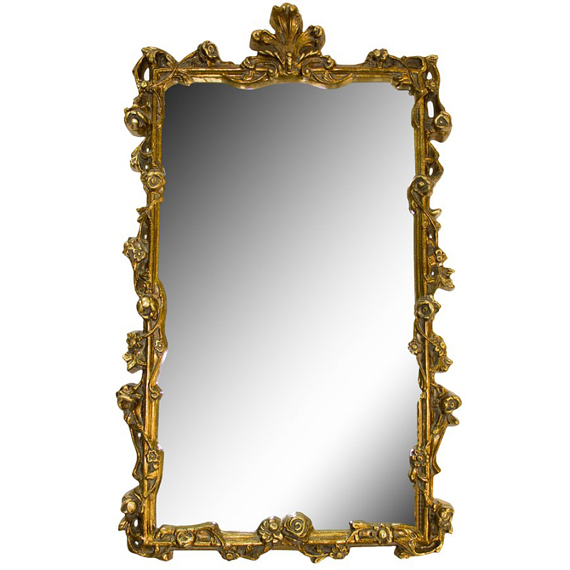 Зеркало Frame of Golden Roses Золотой Зеркало Frame of Golden Roses Золотой в Барнауле | Loft Concept