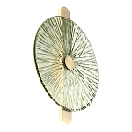 Бра с круглым стеклянным плафоном Gingham варинант исполнения - 5 | Loft Concept в Барнауле