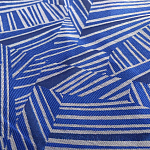 Мебельная ткань Жаккард синий принт 140 см T2-132 варинант исполнения - 1 | Loft Concept в Барнауле