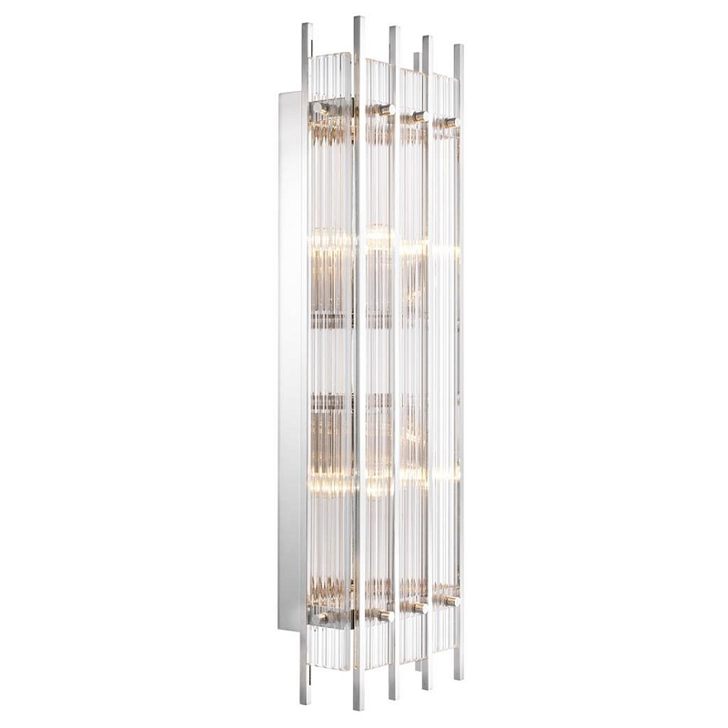 Бра Wall Lamp Sparks L Nickel Никель Прозрачный (Transparent) Бра Wall Lamp Sparks L Nickel Никель Прозрачный (Transparent) в Барнауле | Loft Concept