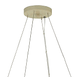 Люстра круглая из толстых деревянных реек Natural Style варинант исполнения - 3 | Loft Concept в Барнауле